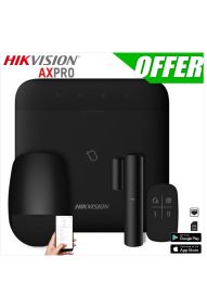 HIKVISION AX PRO64 Kit Ασύρματος συναγερμός με 1 ραντάρ,1 μαγνητική παγίδα,1 τηλεχειριστήριο