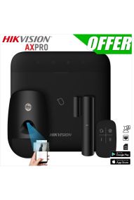 HIKVISION AX PRO64 Kit Ασύρματος συναγερμός με 1 ραντάρ κάμερα ,1 μαγνητική παγίδα,1 τηλεχειριστήριο 